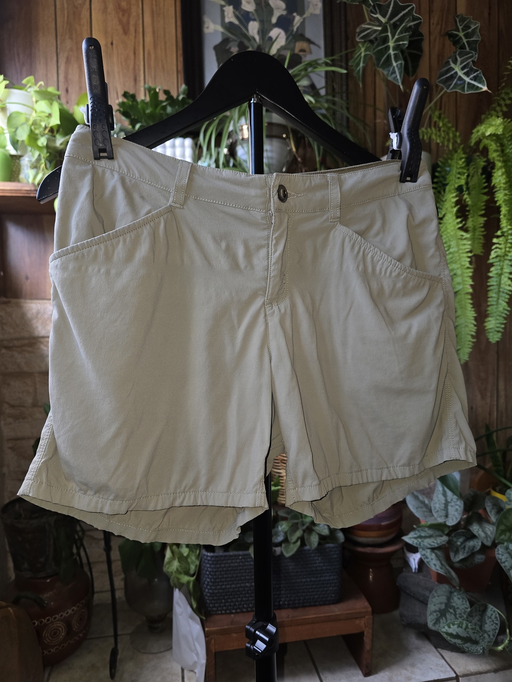 Patagonia Women's Light Khaki Outdoor Shorts